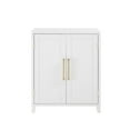 thumbnail image 3 of Crosley Furniture Roarke Stackable Wood Kitchen Pantry Storage Cabinet in White, 3 of 14