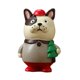 thumbnail image 5 of Figuritas navideñas, adorno de muñeca de resina navideña, coleccionables hechos a mano para la colección de chimenea central de Acción de Gracias Perro sosteniendo un árbol, 5 of 8