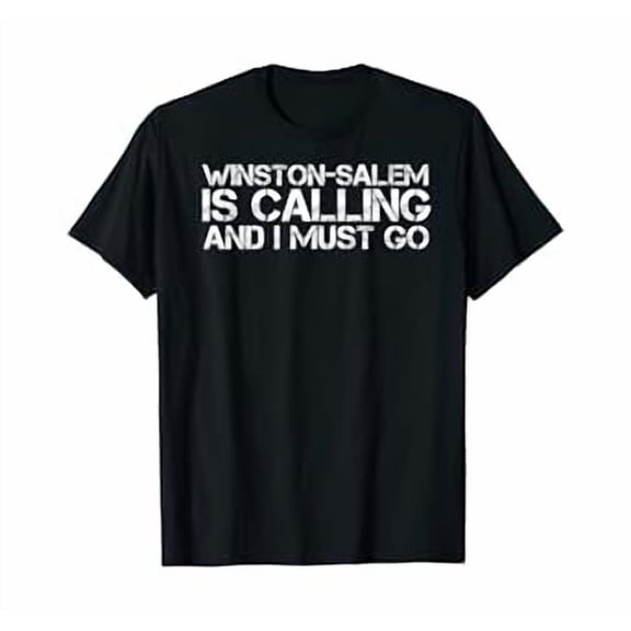 Winston-Salem Nc North Carolina Funny City Trip Usa Gift S-5XL T-Shirt