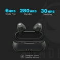 thumbnail image 3 of MINDBEAST T98 Generation Wireless Bluetooth In-Ear Earbud with Super Bass Audio, Black, 3 of 9