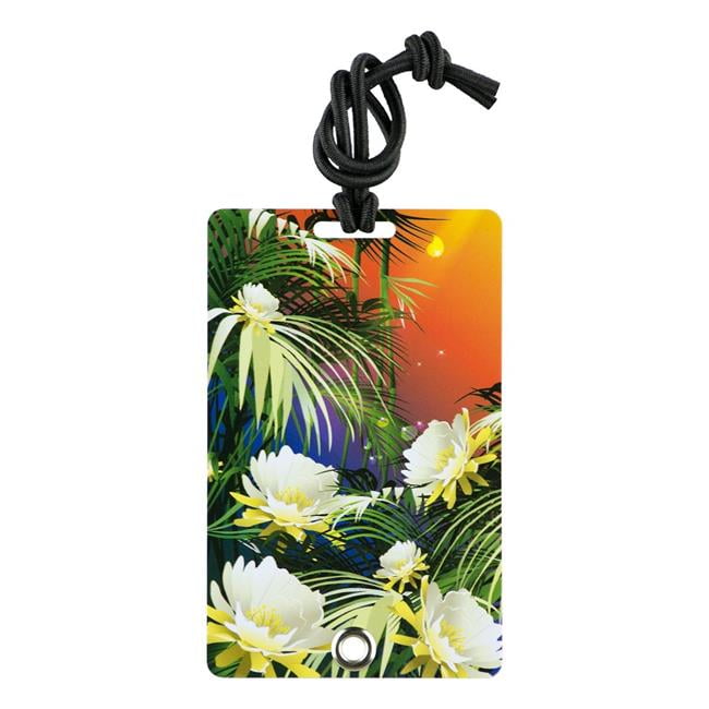 Yay Novelty 2019 Stylish & Secure Luggage Tag for Backpacks Pet Carriers & More - Kon-Tiki