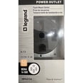 thumbnail image 2 of Legrand  -Pass & Seymour 3894CC6 Flush Outlet 50-Amp 125-volt/250-volt Three Pole Four Wire, 2 of 2