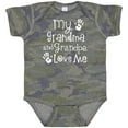 thumbnail image 3 of Inktastic Grandma Grandpa Love Me Girls Boys or Girls Baby Bodysuit, 3 of 5