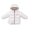 thumbnail image 2 of ATOGUTA Girls Boy Winter Parka Warm Winter Coat Windproof Rain Jacket Snow Coat White, Size 6M-6, 2 of 6