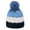Black, white, blue, variant on Simple Fashion Color Stitching Knitted Hat pompom Thick Travel Photo Fall Winter