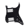 thumbnail image 3 of Conjunto de pastilla de de guitarra eléctrica Humbucker, pieza de repuesto de guitarra precableado para accesorios de guitarras , Negro negro, 3 of 8