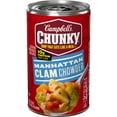 thumbnail image 3 of (4 pack) Campbell's Chunky Soup, Ready to Serve Manhattan Clam Chowder, 18.8 oz Can, 3 of 17