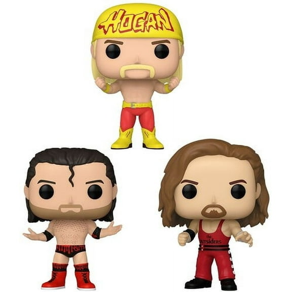 FUNKO POP! WWE: Hogan & Outsiders, 3-Pack, Funko, Gifts