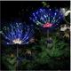 thumbnail image 4 of Luz Solar De Fuegos Artificiales  Bloosom  Luz De Jardín 200 Led 2pcs RGB Multicolor, 4 of 5