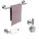 thumbnail image 4 of Set De 9 Piezas De Accesorios Para Baño De Acero Inoxidable, 4 of 8