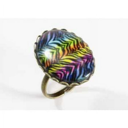 PARTY ANIM. RING-RAINBOW-TIGER