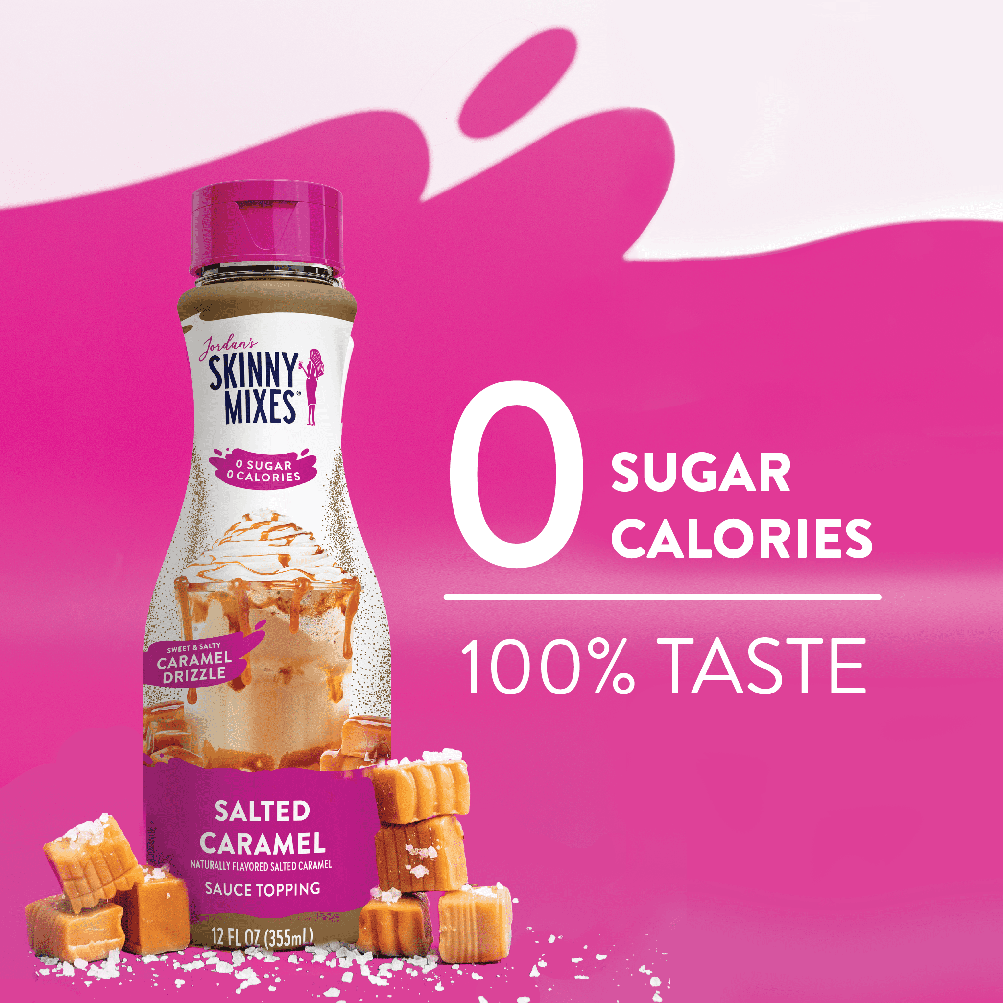 Jordan's Skinny Mixes, Sugar Free Salted Caramel Sauce