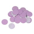 thumbnail image 1 of Unique Bargains 25 Pack 1-Inch Purple Sanding Discs 3000 Grits Hook & Loop Professional Aluminum Oxide Sandpaper Mini Size, 1 of 5
