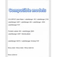 thumbnail image 6 of D1 12mm Label Tape Replacement Compatible with Label Maker Works with LabelManager 160 210D 280 360D 420P PnP, 6 of 7