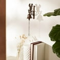 thumbnail image 3 of Home Decorative Wall-Mounted Cast Iron Squirrel Bell, 3 of 7
