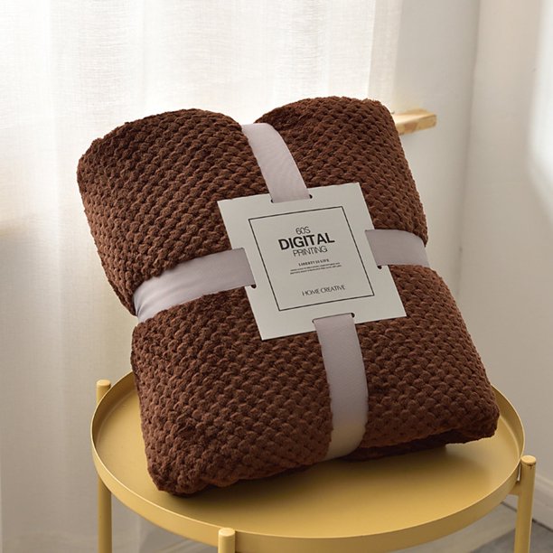 ¡En oferta! Mantas de cama Pedty, mantas decorativas por menos de $10, 1 pieza, manta decorativa para otoño, invierno, primavera y verano, para hombres, mujeres, niños y mascotas, 100 x 70 cm