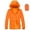 Orange, variant on Women's Waterproof Rain Jacket Rain Jacket Womens with Hood Windbreaker Jackets Sun Hoodie Light Raincoats with Storage Bag S-XXXL
