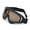 Brown film, variant on High Visibility Snowmobile Glasses Goggles Impacts Resistant Lens For Football Mountain Biking Snowmobile Activities