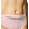 thumbnail image 2 of Women's Warner's 5109J No Pinching. No Problems. Hi-Cut Brief with Lace (Pale Pink 3X), 2 of 5