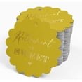 thumbnail image 4 of Inkdotpot Pack Of 50 Retirement Is Sweet Text Favor Paper Tags Craft Real Gold Foil Hang Tags, 4 of 6