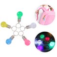 thumbnail image 4 of FELTECHELECTR Llavero con 21 bombillas LED de colores, minilámpara, linterna, llavero para bolso de mujer, pequeño, táctil, llavero para monedero., 4 of 5