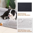thumbnail image 2 of Laifug Orthopedic Premium Memory Foam Dog Bed, Dog Sofa with Washable and Removable Suede Cover, Waterproof Liner and Non-Slip Bottom, 2 of 6