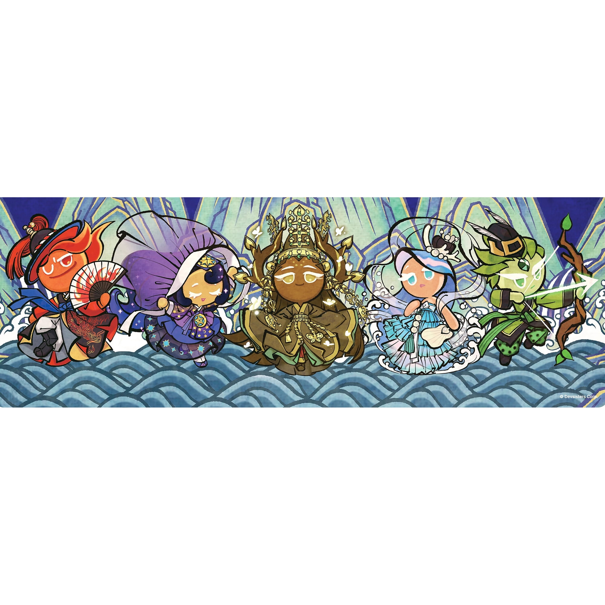 CookieRun TCG: X Heuk Yo Seok "Obsidian" Collectible Card Set - Collaboration Holo Cards, Crystals & Rainbow Cubes Code, Deck-Building Trading Game