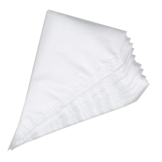 AKEGAMN Disposable Small Piping Bags 8 Inch Extra Mini Piping Bags 100 Anti Icing Bags For Frosting Cake & Dessert Decorations