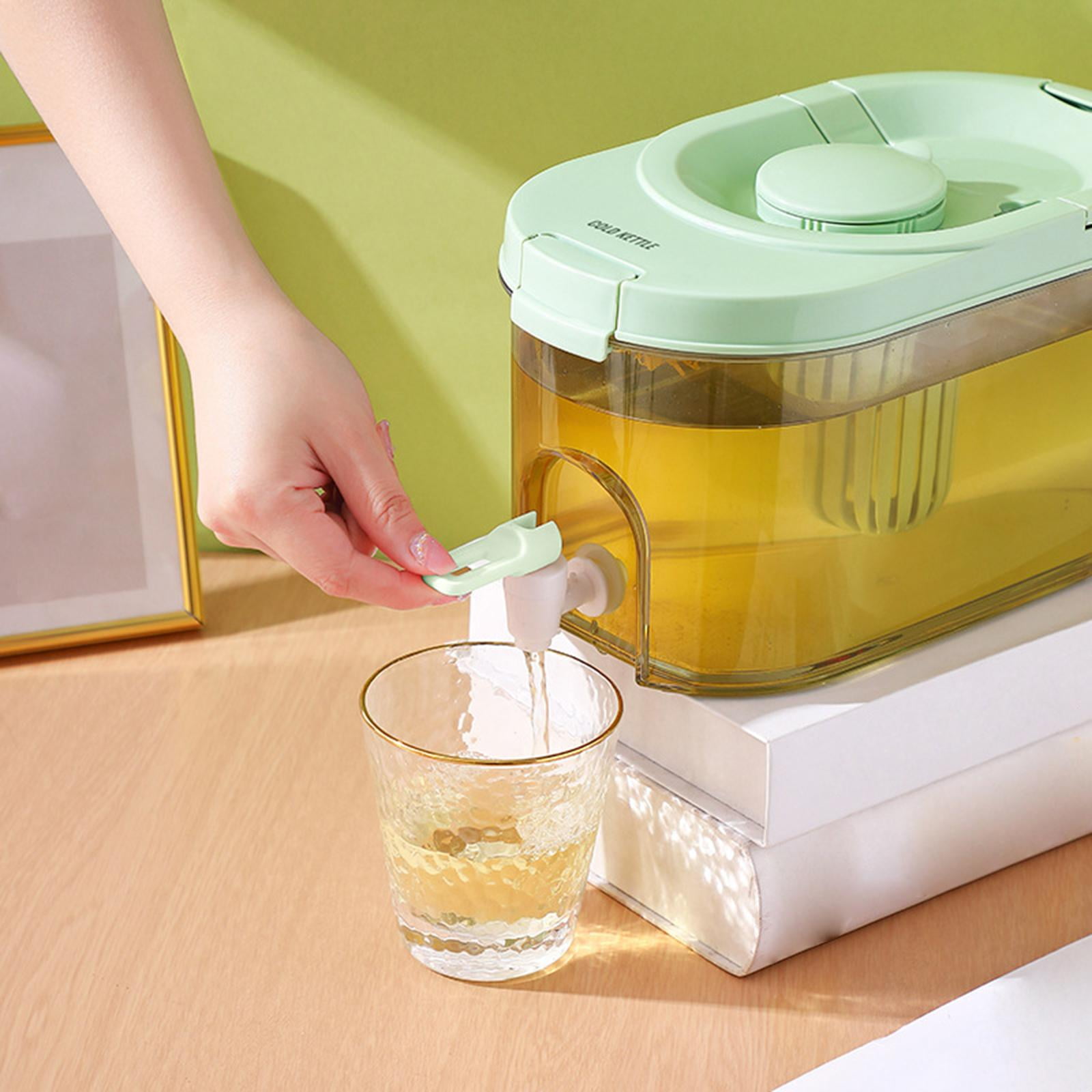 Beverage Dispenser with Spigot Lemonade Bucket Water Jug Dispenser Cold