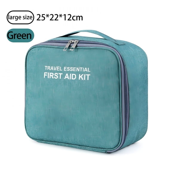 QARUN 330 Piece First Aid Kit,Premium Waterproof Compact Trauma Medical Kits for Any Emergencies,Ideal for Home,Office,Car,Travel,Outdoor,Camping,Hiking,Boating Camping First Aid Kits(Green)