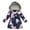 O-Navy2527, variant on CUZIBR Toddler Boys Girls Winter Cartoon Prints Coats Hooded Jacket Thicken Windproof Zipper Warm Outwear Boho Dailywear For Child