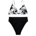 thumbnail image 5 of Lopeceal Women Twist High Waisted Bikini Sexy Push Up Two Piece Swimsuits, 5 of 7