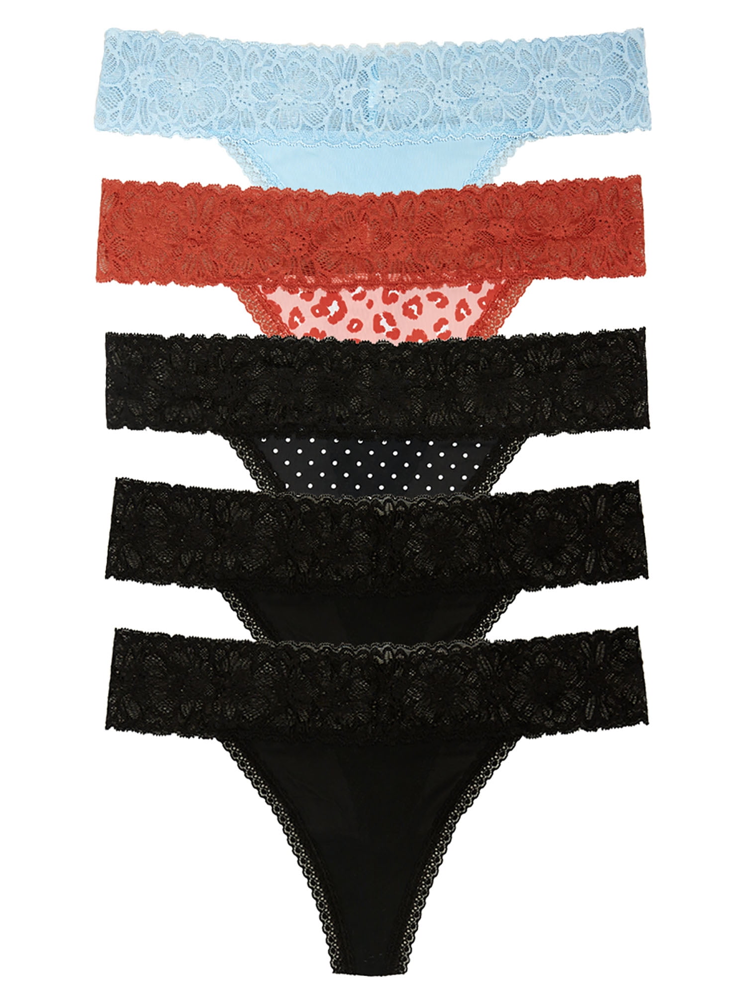 No Boundaries 5 pack Micro Thong