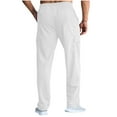 thumbnail image 7 of Mens Cargo Sweatpants Athletic Track Baggy Casual Joggers Big and Tall Elastic Waist Work Pants with Multi-Pockets, 7 of 7