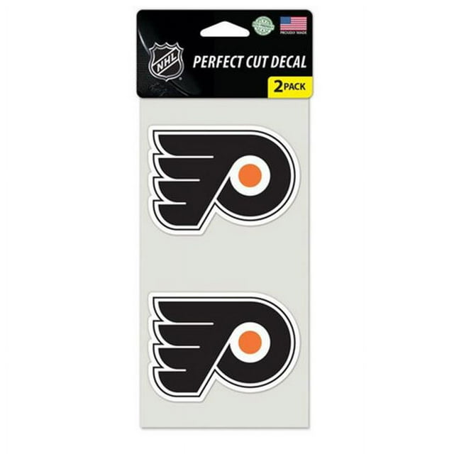 Philadelphia Flyers Set of 2 Die Cut Decals