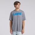 thumbnail image 4 of Men's Fanatics Heather Gray Detroit Lions Pass Rush Tri-Blend T-Shirt, 4 of 7