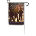 thumbnail image 5 of Memorial Day Double Sided Flag 28" x 40" American Military Soldiers Patriotic Garden Yard Flags The Stars and Stripes Eagle USA Veteran Day Outdoor Flag Decorations Garden Banner, 5 of 5