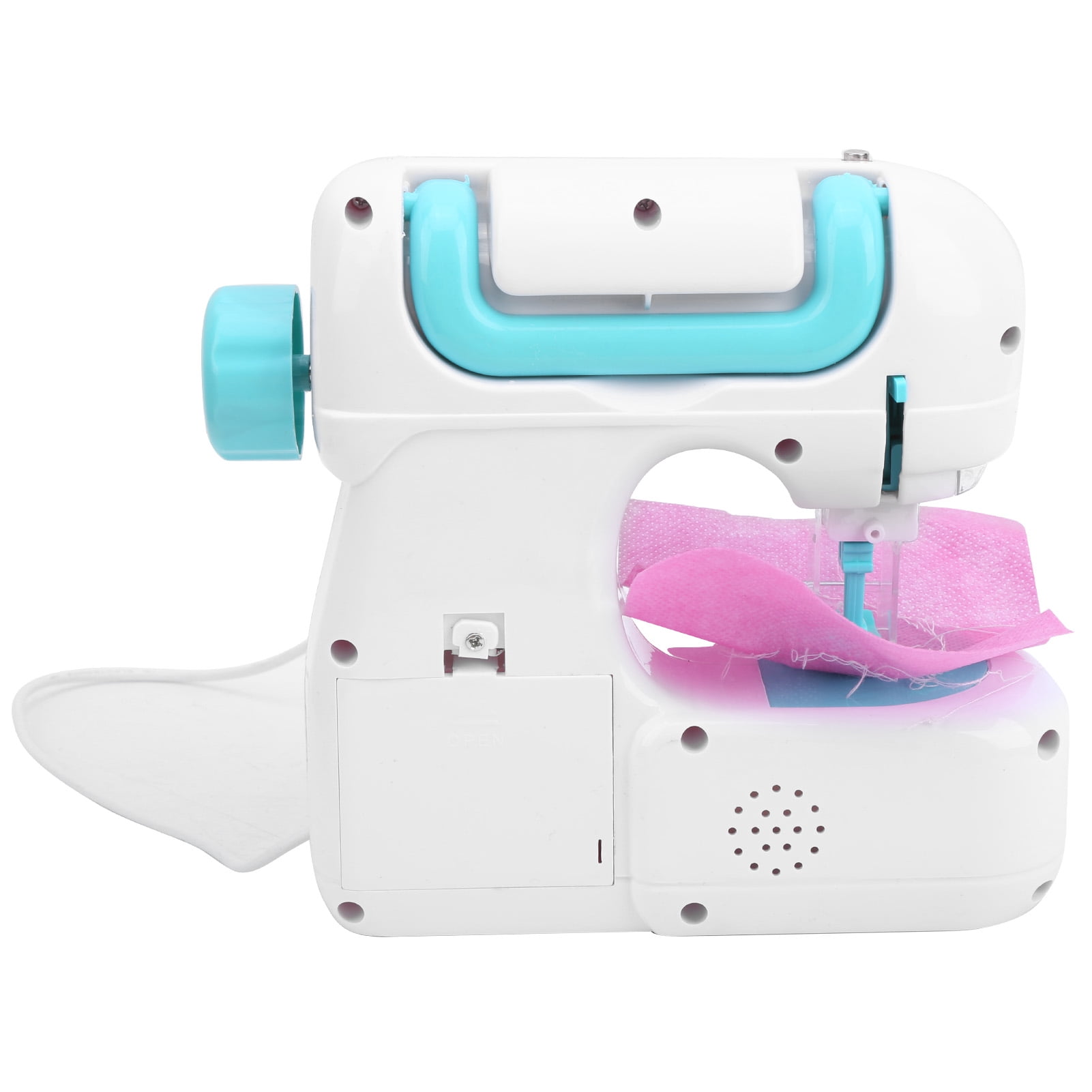 Mini Sewing Machine, Educational Electric Kids Sewing Kit, DIY Interesting for Kids Over 4 Years Old Boys and Girls Birthday Gifts