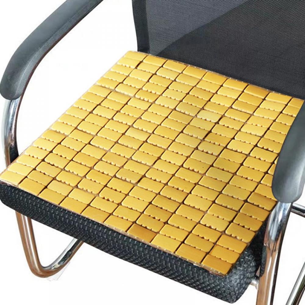Car 2 Pieces Bamboo Mat Cushion table cool healthy 竹坐垫 Use for Chair Sofa 