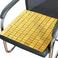 thumbnail image 2 of Bamboo Chair Cushions Summer Car Seat Cushion Seat Pad, Breathable Anti-Slip Size 45X45CM, 2 of 5