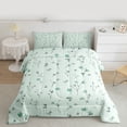 thumbnail image 2 of Castle Fairy Flower Leaves Full Size Comforter Sets,Vintage Aesthetic Bedding Sets, 2 of 8