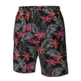 thumbnail image 5 of Naloa Colorful Hawaii Palms Men's Beach Shorts, Surfing shorts, Swim trunks, Quick Dry Swim Trunks for Surfing Beach Fun - Large, 5 of 9