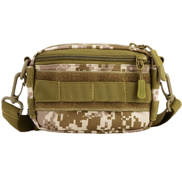 Soidarity Bolso de hombro Paquete de pecho Impermeable Exquisito Adhesivo deportivo Unisex Colorfast Senderismo Suministros Crossbody Monedero Escalada Desierto digital