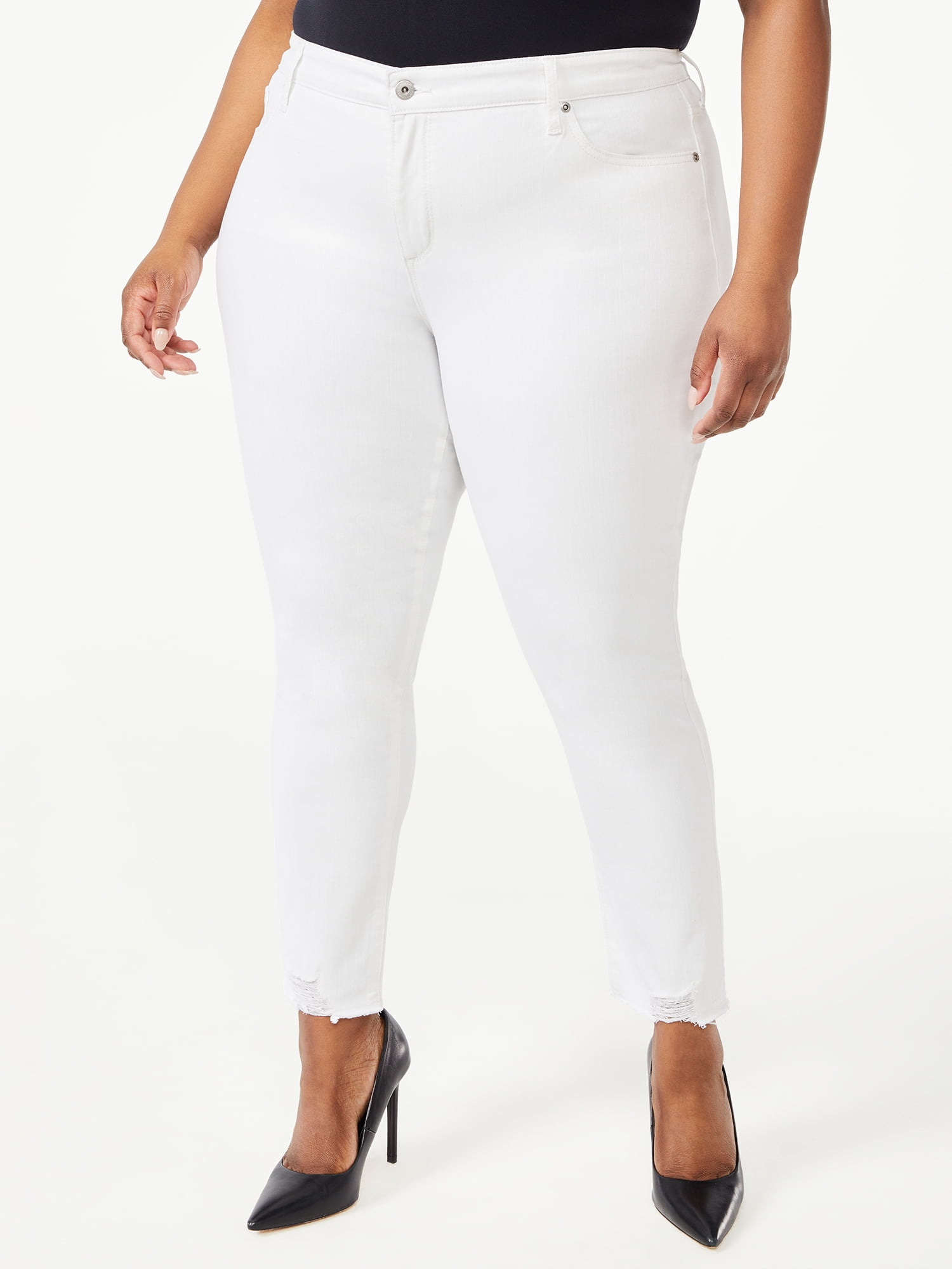 Womens Plus Jeans - Walmart.com | White 