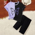 thumbnail image 2 of Uxgjfwu Teen Girls Summer Clothing Sets Casual Outfit Sets Big Girls Corset Vest Shirts Shorts Pants 2pc Sets Cool Girls Streetwear Sets, 2 of 8