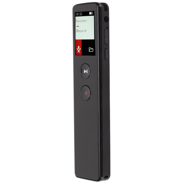 Digital Voice Recorder with Color Display, DSP Noise Reduction Voice Activated Recorder with Magnetic Speaker, Voice to Text for Meetings, Lectures, Interviews