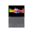 thumbnail image 4 of Lenovo ThinkPad P16 Gen 1 21D6 - 180-degree hinge design - Intel Core i7 - 12850HX / up to 4.8 GHz - Win 10 Pro 64-bit (includes Win 11 Pro License) - NVIDIA RTX A1000 / Intel UHD Graphics - 32 GB RAM - 1 TB SSD TCG Opal Encryption 2, NVMe, Performance - 16" IPS 1920 x 1200 - Wi-Fi 6E - storm gray (top), thunder black (bottom) - kbd: English, 4 of 17