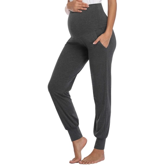 Pantalones de maternidad AMPOSH Stretchy Lounge Workout Grey Talla M
