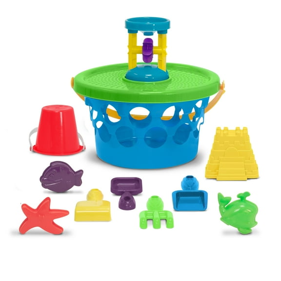 Playday 12 Piece Big Bucket Beach Set
