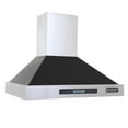 thumbnail image 1 of Kucht Professional 30 In. Wall Mounted Range Hood 900cfm In Black, 1 of 7